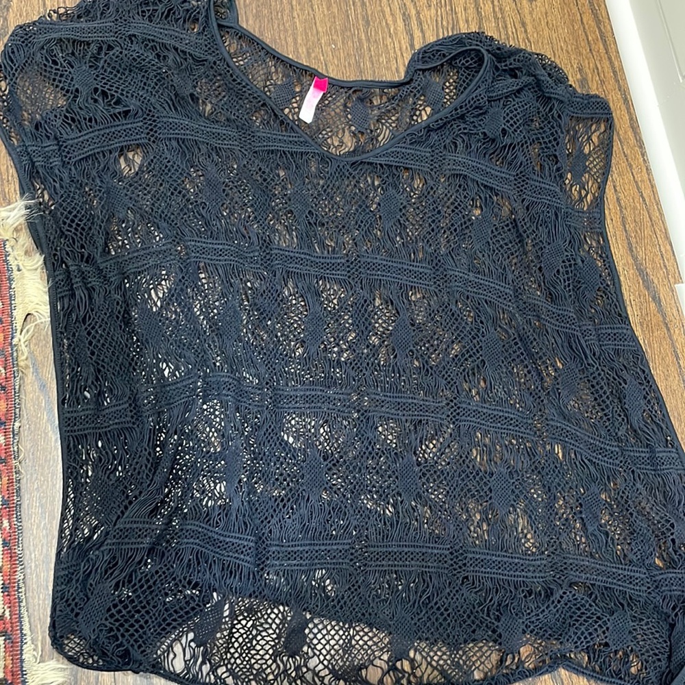 Victoria’s Secret crochet cover up